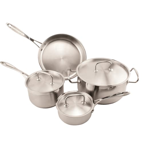 Empire Pro-Ware 7 Piece Stainless Cookware Set